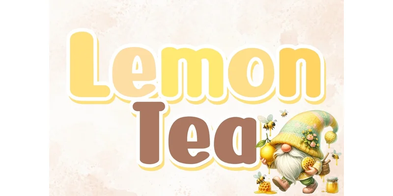 Lemon Tea Font by charmingbear59.design — Display Font