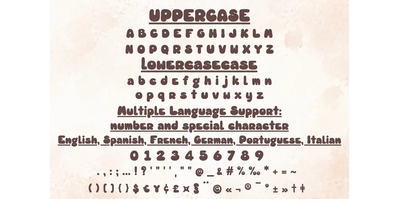 Lemon Tea Font by charmingbear59.design — Display Font — thumbnail 5