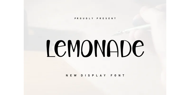 Lemonade Font by ArtLine Design — Display Font