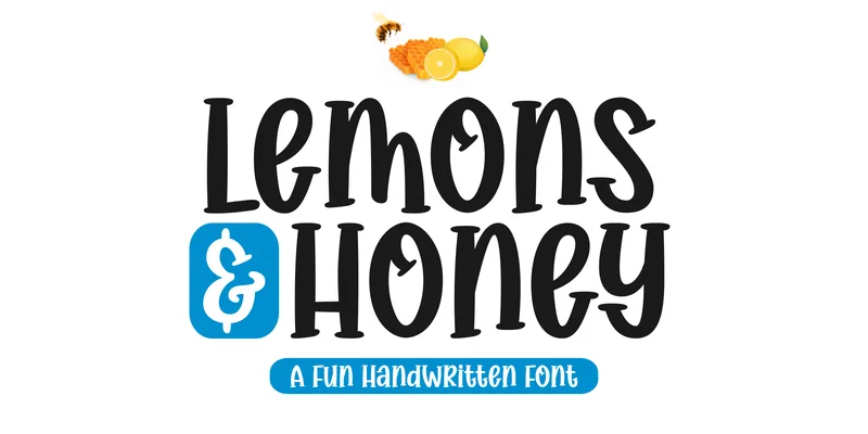 Lemons and Honey Font by Anto (7NTypes) — Display Font