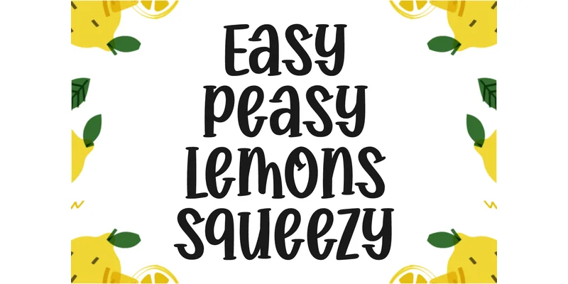 Lemons and Honey Font by Anto (7NTypes) — Display Font — thumbnail 2