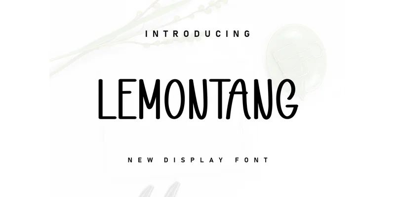 Lemontang Font by Berkah Shop — Display Font