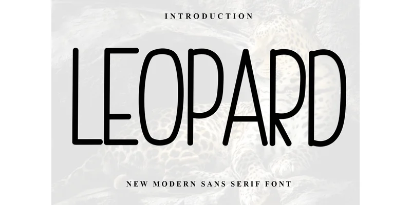 Leopard Font by PiPi Creative — Display Font