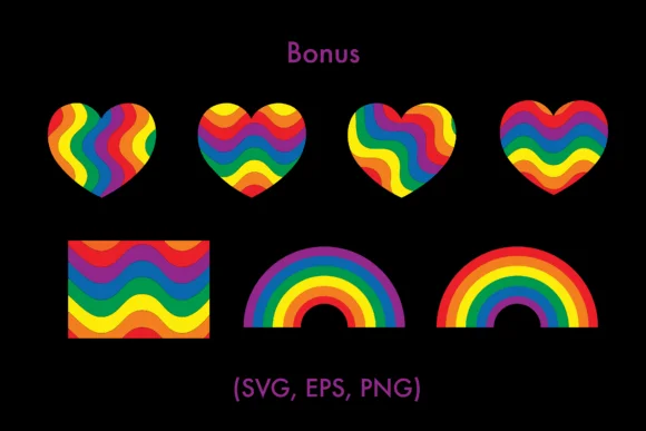 Lgbt Rainbow by 1515AngelStudio — Color Fonts Font — thumbnail 5