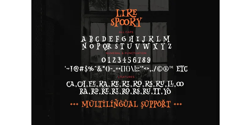 Likespooky Font by airotype — Display Font — thumbnail 8