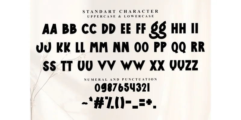 Line Straight Font by PiPi Creative — Display Font — thumbnail 5