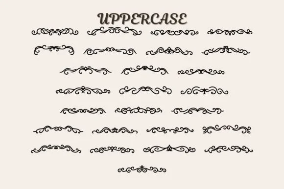 Lines Divider by Eystore — Dingbats Font — thumbnail 2