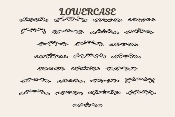 Lines Divider by Eystore — Dingbats Font — thumbnail 3