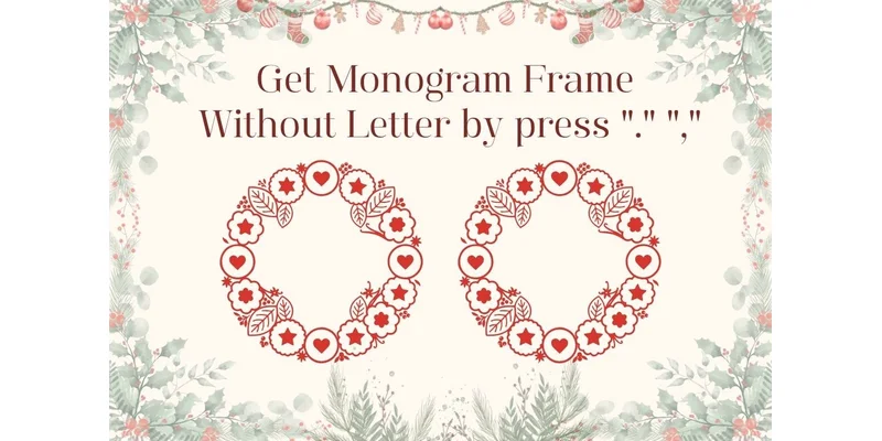 Linzer Monogram Font by attypestudio — Display Font — thumbnail 5