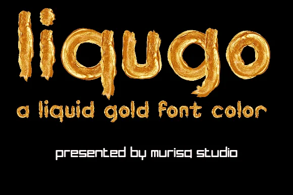 Liqugo by Murisa.studio — Color Fonts Font