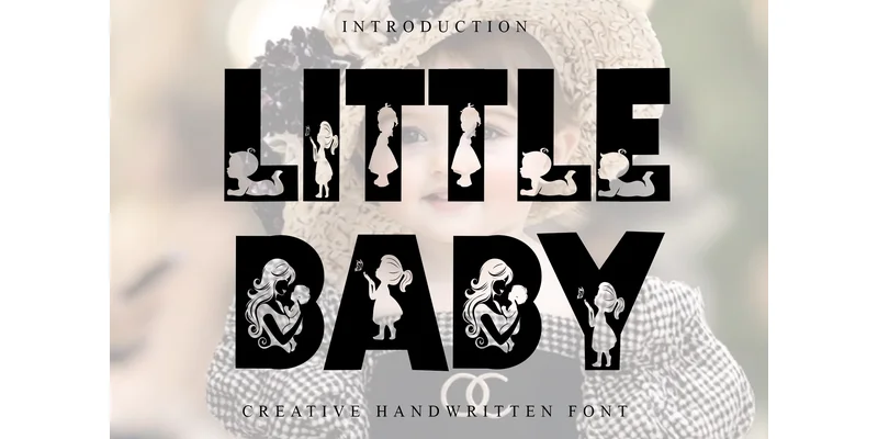 Little Baby Font by PiPi Creative by PiPi Creative — Decorative Font