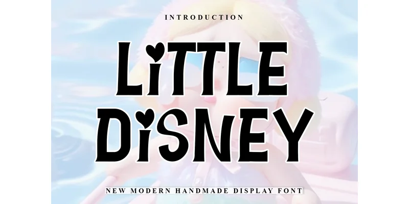 Little Disney Font by PiPi Creative — Display Font
