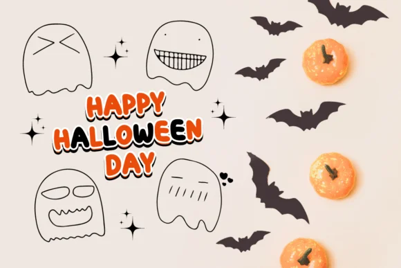 Little Ghosts by Khim08Studio — Dingbats Font — thumbnail 3