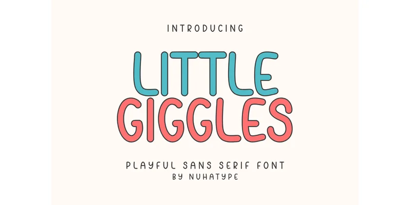 Little Giggles Font by Nuhatype — Sans Serif Font