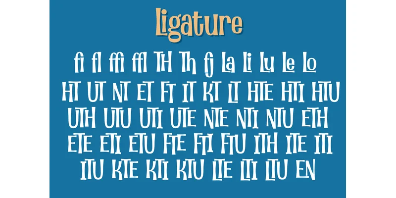 Little Monster Font by Toko Laris Djaja — Display Font — thumbnail 6