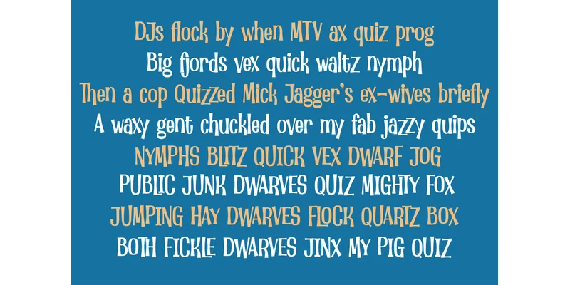 Little Monster Font by Toko Laris Djaja — Display Font — thumbnail 7