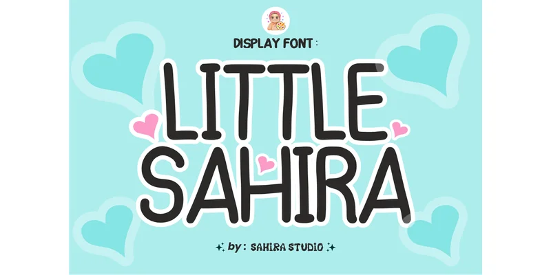 Little Sahira Font by Sahira Studio — Display Font