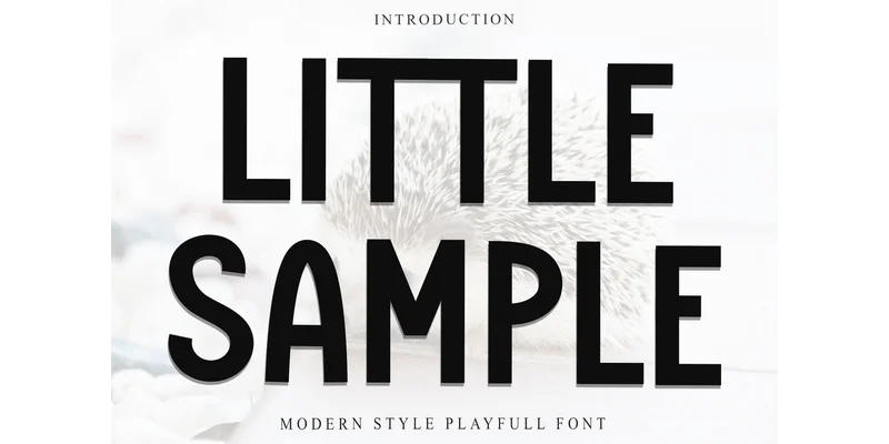 Little Sample Font by PiPi Creative — Sans Serif Font