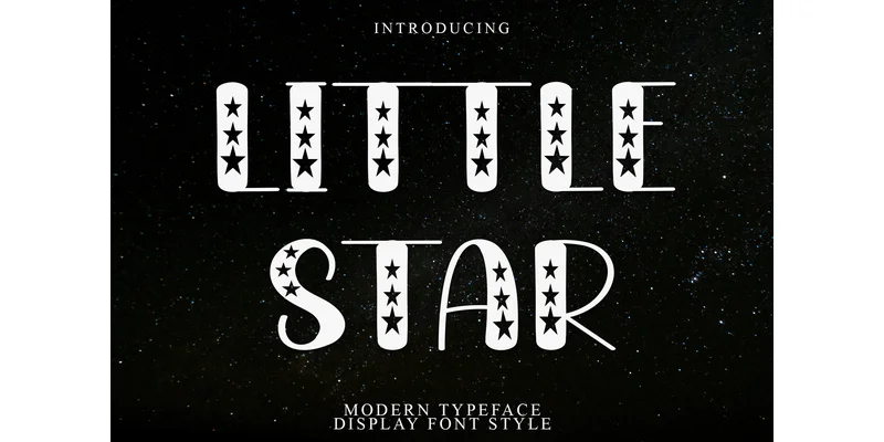 Little Star Font by PiPi Creative — Display Font