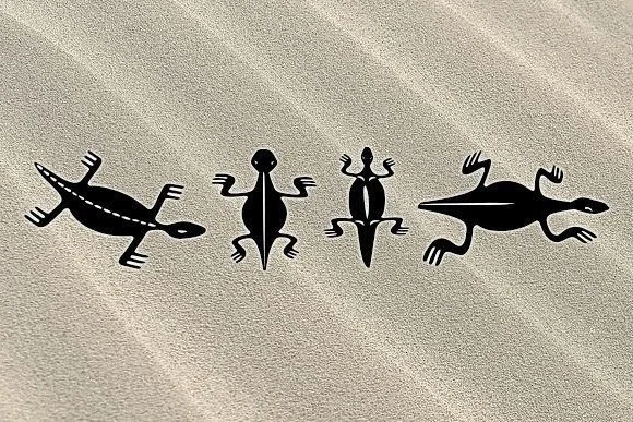 Lizards by vladimirnikolic — Dingbats Font — thumbnail 2