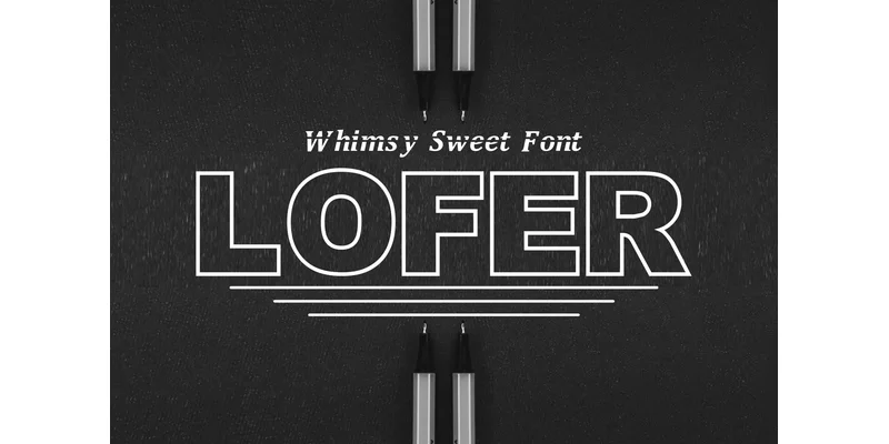 Lofer Font by mhd.usman00 — Display Font