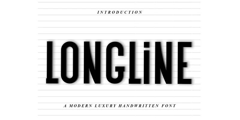 Longline Font by PiPi Creative — Display Font