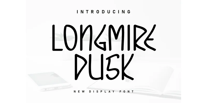 Longmire Dusk Font by KC Production — Display Font