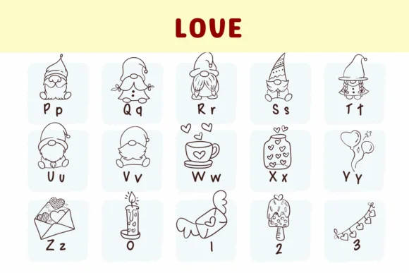 Love by Sirinart — Dingbats Font — thumbnail 3
