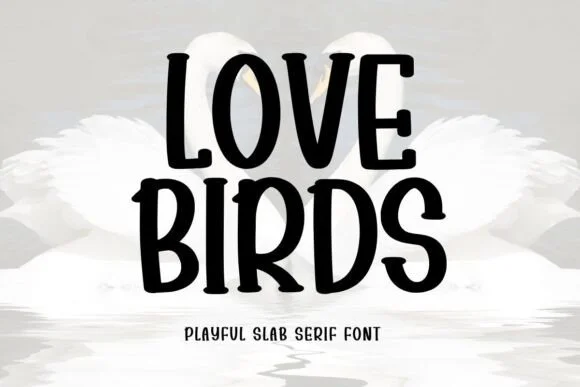 Love Birds by Minimalist Eyes — Slab Serif Font