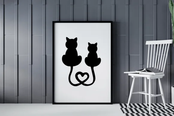 Love Cat by Ketsarin — Dingbats Font — thumbnail 5
