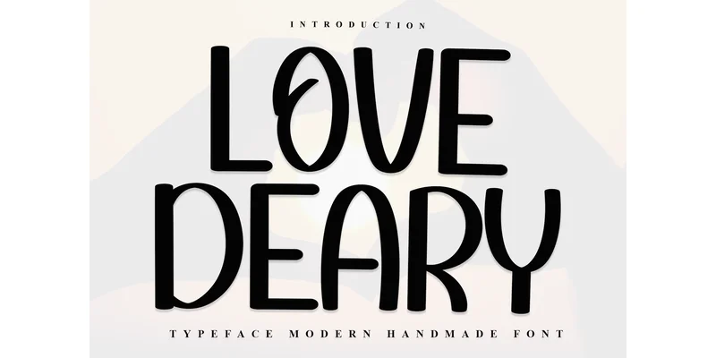 Love Deary Font by Inermedia STUDIO — Sans Serif Font