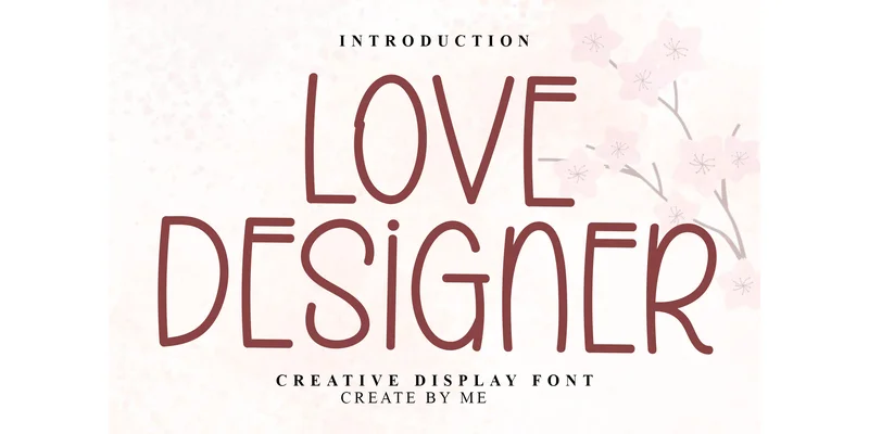 Love Designer Font by PiPi Creative — Sans Serif Font