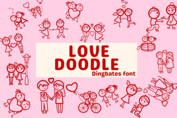 Love Doodle by Nun Sukhwan β Dingbats Font