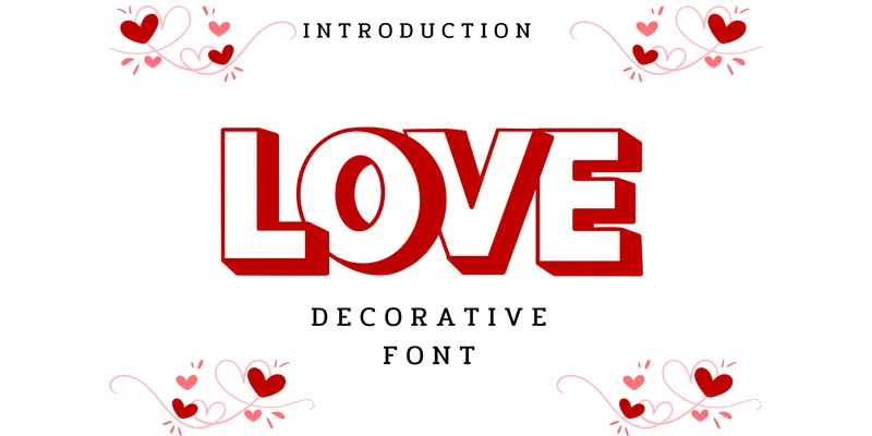 Love Font by Chada Art by Chada Art — Decorative Font