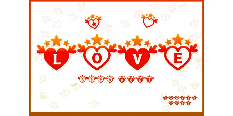 Love Font by numnim by numnim — Decorative Font