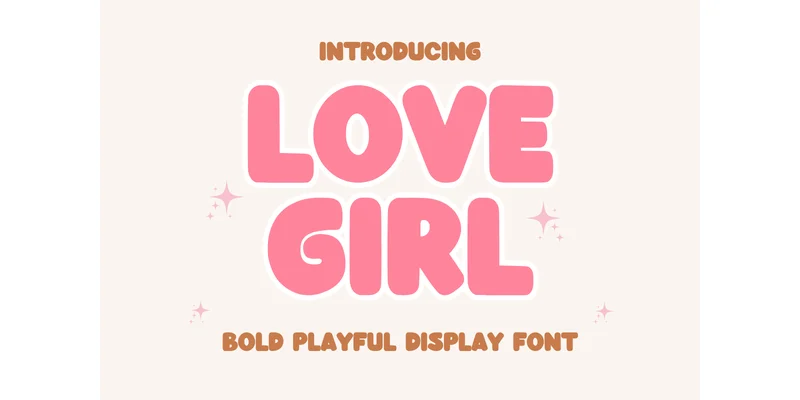 Love Girl Font by SiapGraph — Display Font