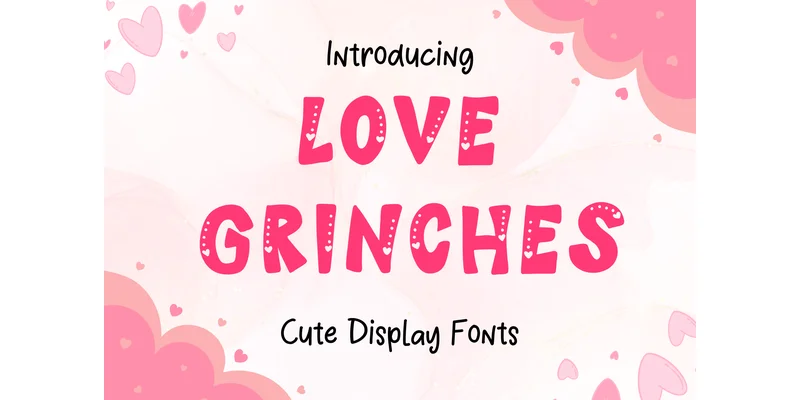 Love Grinches Font by Bassoonartwork — Display Font