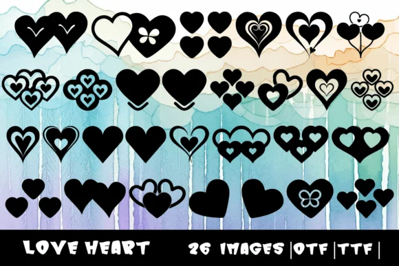 Love Heart by MOMAT THIRTYONE — Dingbats Font