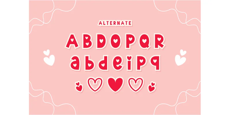 Love Insane Font by Wakhamm (7NTypes) by Wakhamm (7NTypes) — Display Font — thumbnail 6