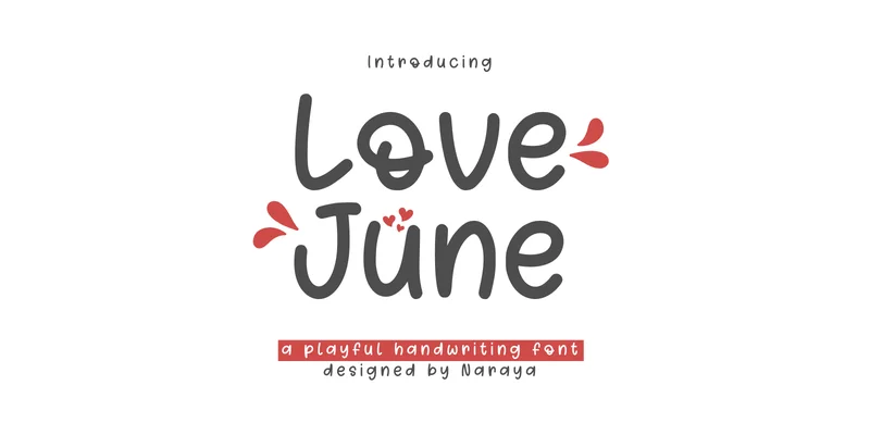 Love June Font by Naraya Studio — Display Font