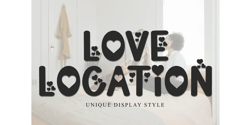 Love Location Font by Inermedia STUDIO by Inermedia STUDIO — Decorative Font