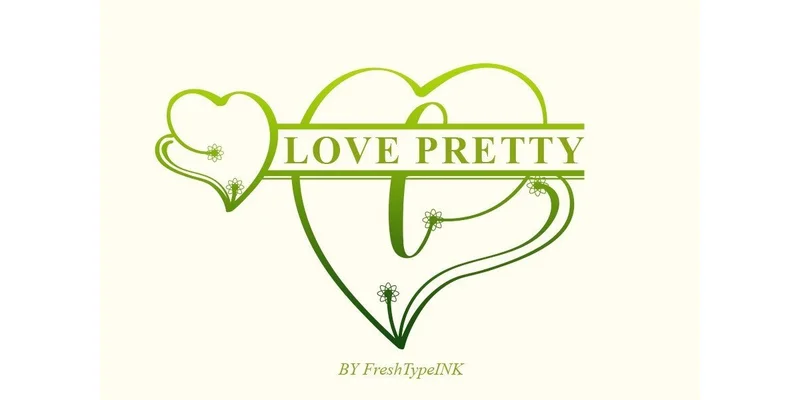 Love Pretty Monogram Font by FreshTypeINK by FreshTypeINK — Decorative Font