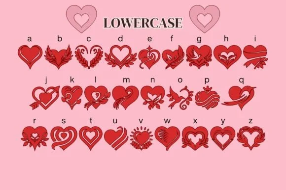 Love Symbols by Eystore — Dingbats Font — thumbnail 3