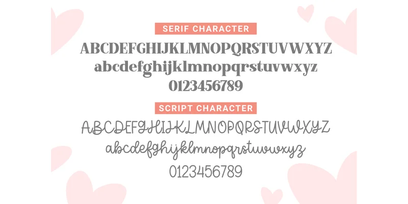 Love Wishes Duo Font by Holydie Studio — Display Font — thumbnail 3