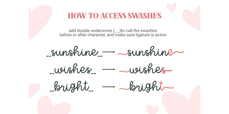 Love Wishes Duo Font by Holydie Studio — Display Font — thumbnail 4