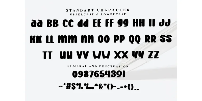 Love Yellow Font by PiPi Creative — Display Font — thumbnail 4