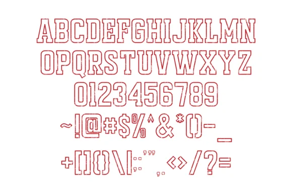 Loved Outline by Eystore — Slab Serif Font — thumbnail 7