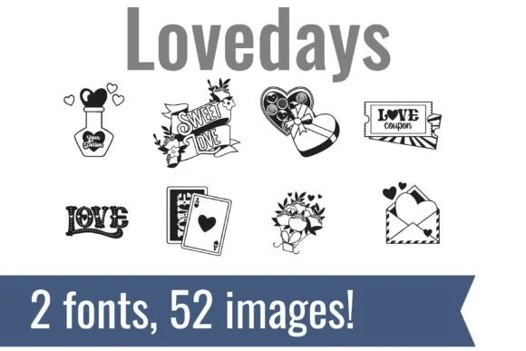 Lovedays Dingbats by Illustration Ink — Dingbats Font