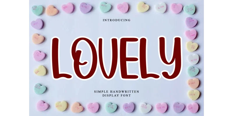Lovely Font by PiPi Creative — Display Font