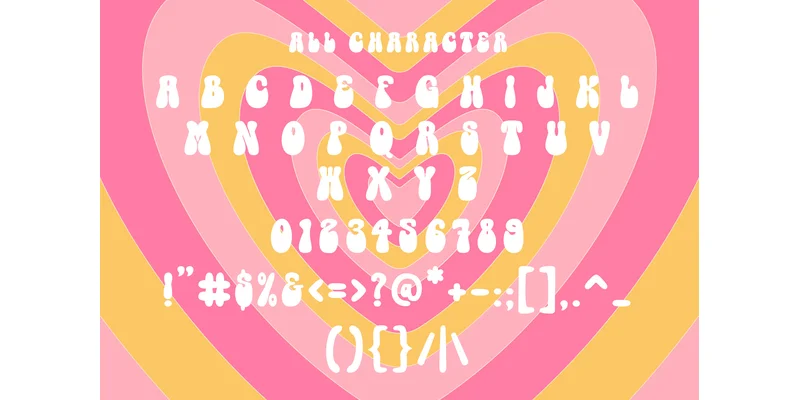 Lovely Groovy Font by Densu Creative by Densu Creative — Display Font — thumbnail 7